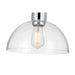 Millennium - 6021-CH - One Light Semi-Flush Mount - Knightsdale - Chrome
