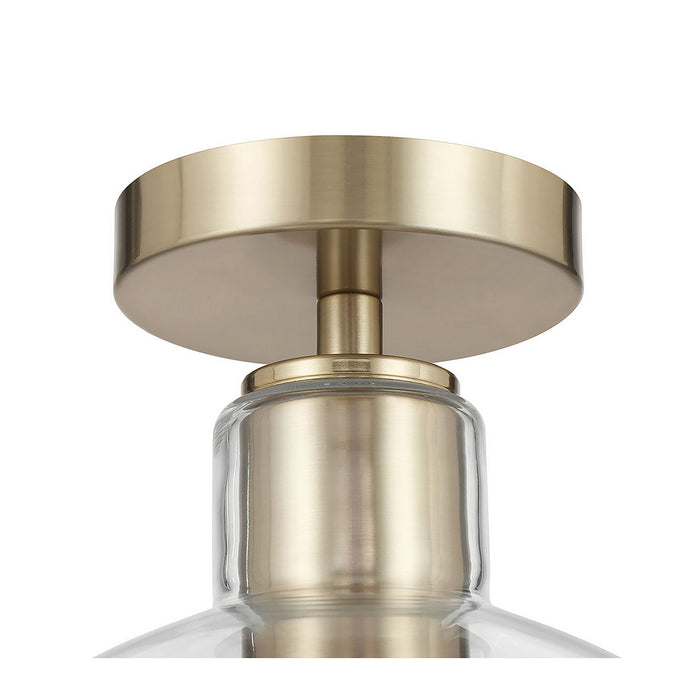 Millennium - 6021-MG - One Light Semi-Flush Mount - Knightsdale - Modern Gold