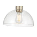 Millennium - 6021-MG - One Light Semi-Flush Mount - Knightsdale - Modern Gold