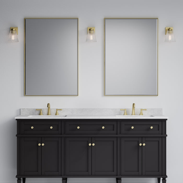 Millennium - 63001-VB - One Light Wall Sconce - Riville - Vintage Brass