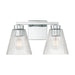 Millennium - 63002-CH - Two Light Vanity - Riville - Chrome