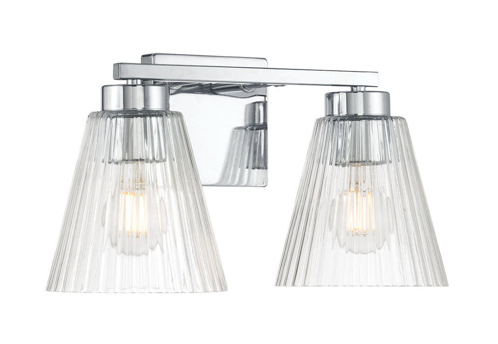 Millennium - 63002-CH - Two Light Vanity - Riville - Chrome