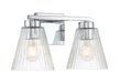 Millennium - 63002-CH - Two Light Vanity - Riville - Chrome