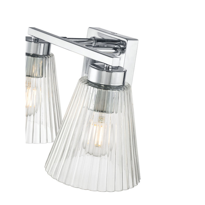 Millennium - 63002-CH - Two Light Vanity - Riville - Chrome