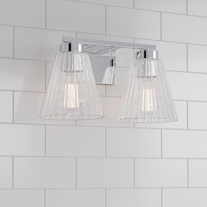 Millennium - 63002-CH - Two Light Vanity - Riville - Chrome