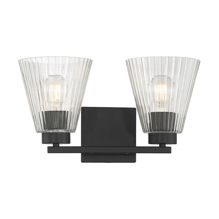 Millennium - 63002-MB - Two Light Vanity - Riville - Matte Black