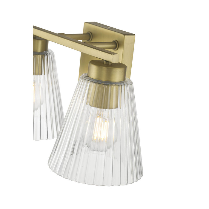 Millennium - 63002-VB - Two Light Vanity - Riville - Vintage Brass