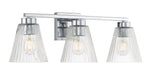 Millennium - 63003-CH - Three Light Vanity - Riville - Chrome