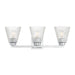 Millennium - 63003-CH - Three Light Vanity - Riville - Chrome