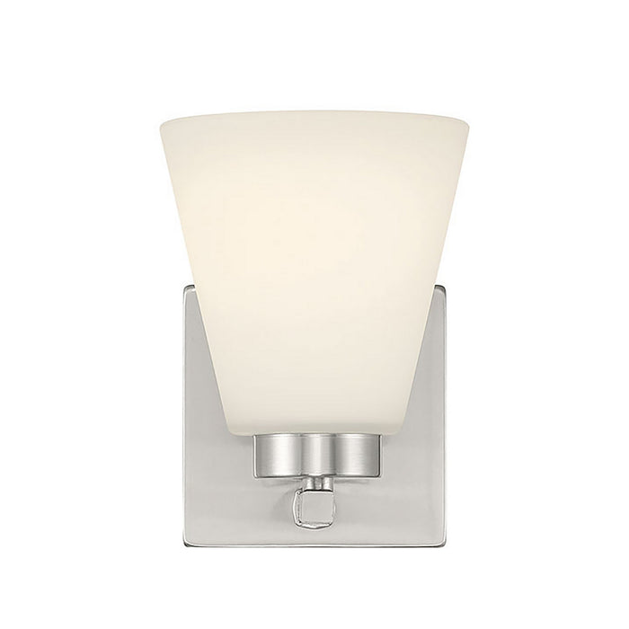 Millennium - 64001WG-BN - One Light Wall Sconce - Strayhan - Brushed Nickel