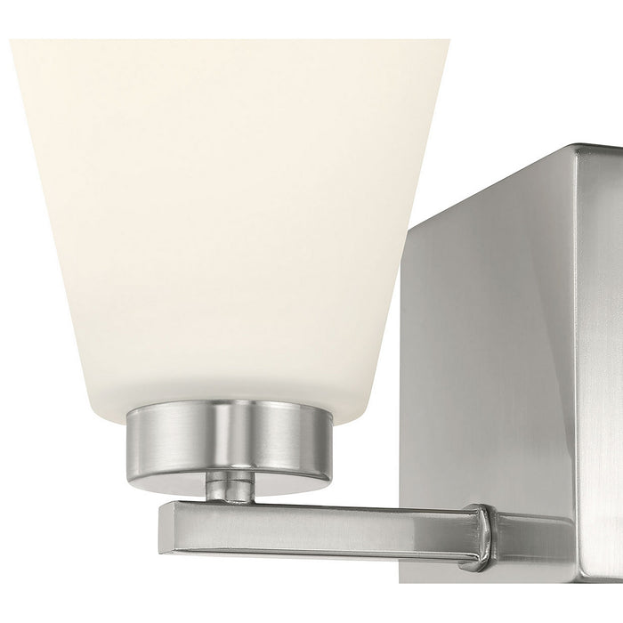 Millennium - 64001WG-BN - One Light Wall Sconce - Strayhan - Brushed Nickel