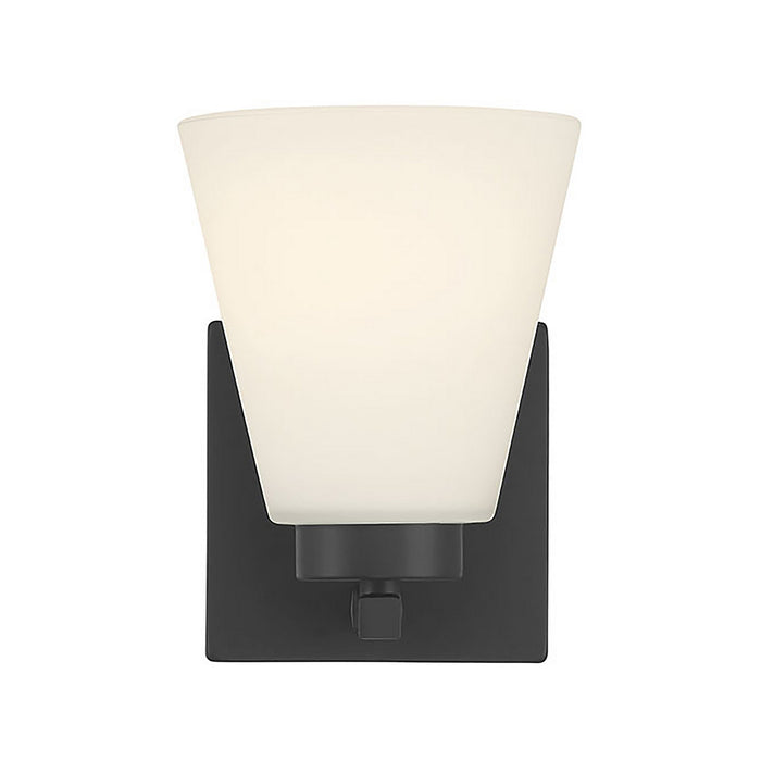 Millennium - 64001WG-MB - One Light Wall Sconce - Strayhan - Matte Black