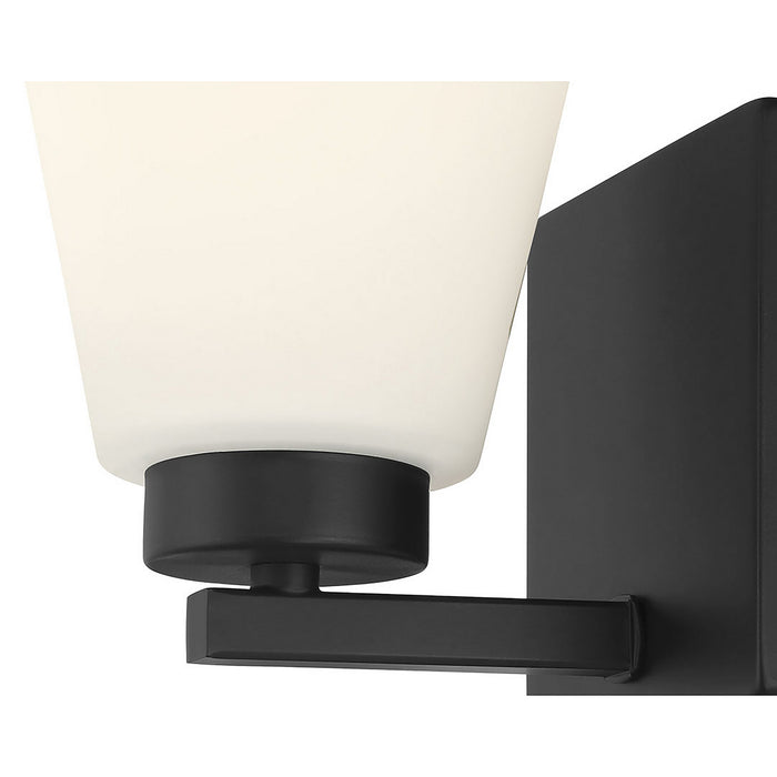 Millennium - 64001WG-MB - One Light Wall Sconce - Strayhan - Matte Black