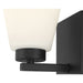 Millennium - 64001WG-MB - One Light Wall Sconce - Strayhan - Matte Black