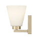 Millennium - 64001WG-MG - One Light Wall Sconce - Strayhan - Modern Gold