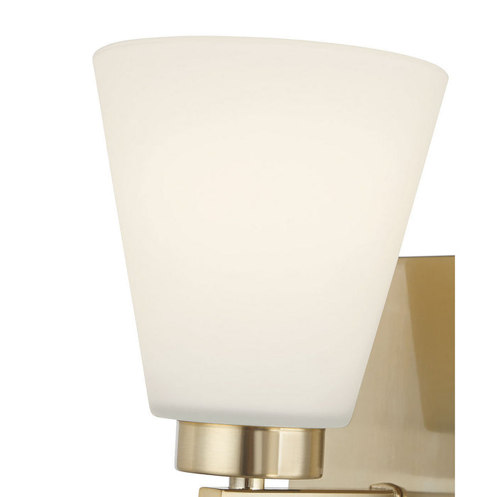 Millennium - 64001WG-MG - One Light Wall Sconce - Strayhan - Modern Gold