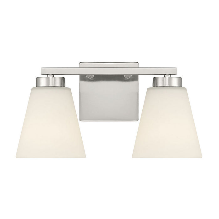 Millennium - 64002WG-BN - Two Light Vanity - Strayhan - Brushed Nickel