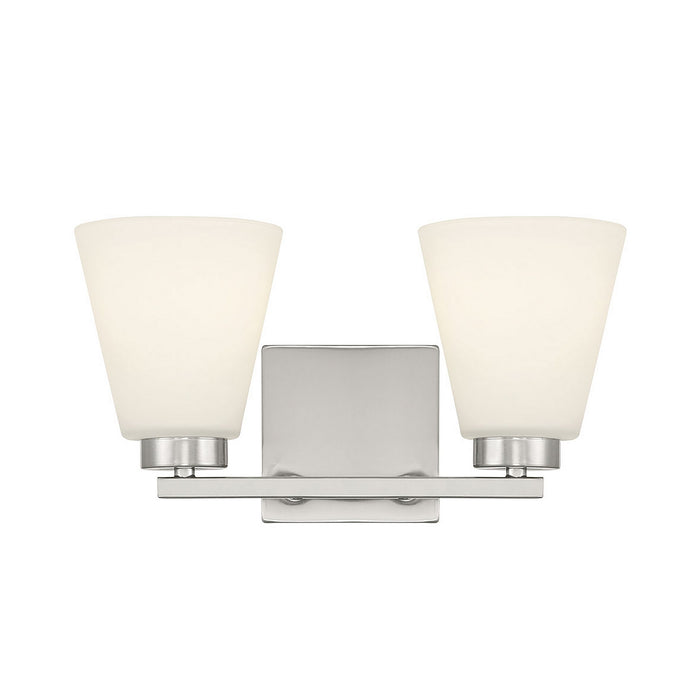 Millennium - 64002WG-BN - Two Light Vanity - Strayhan - Brushed Nickel