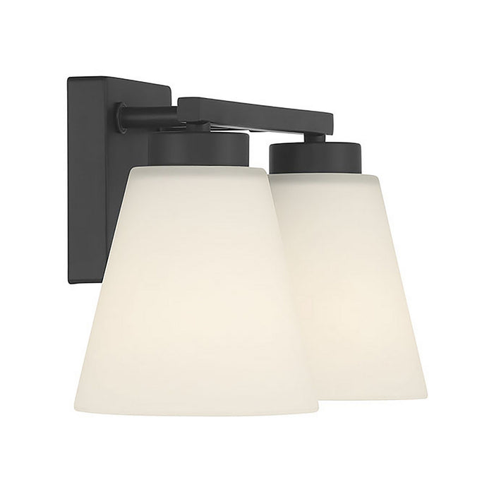 Millennium - 64002WG-MB - Two Light Vanity - Strayhan - Matte Black