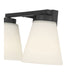Millennium - 64002WG-MB - Two Light Vanity - Strayhan - Matte Black