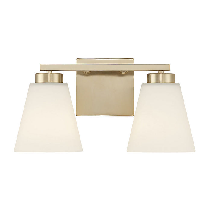 Millennium - 64002WG-MG - Two Light Vanity - Strayhan - Modern Gold
