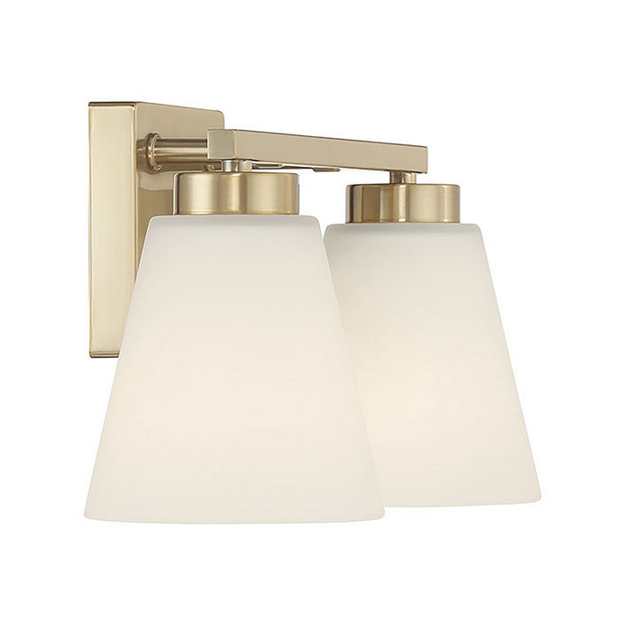 Millennium - 64002WG-MG - Two Light Vanity - Strayhan - Modern Gold