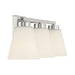 Millennium - 64003WG-BN - Three Light Vanity - Strayhan - Brushed Nickel