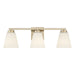 Millennium - 64003WG-MG - Three Light Vanity - Strayhan - Modern Gold
