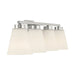 Millennium - 64004WG-BN - Four Light Vanity - Strayhan - Brushed Nickel