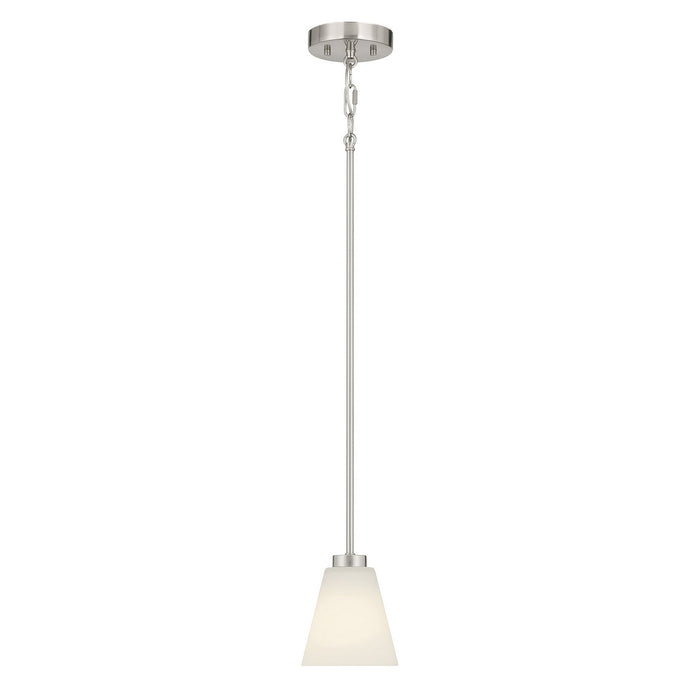 Millennium - 64101WG-BN - One Light Mini Pendant - Strayhan - Brushed Nickel