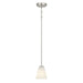 Millennium - 64101WG-BN - One Light Mini Pendant - Strayhan - Brushed Nickel