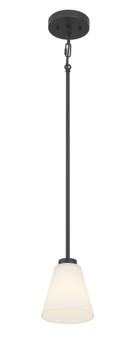 Millennium - 64101WG-MB - One Light Mini Pendant - Strayhan - Matte Black