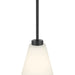 Millennium - 64101WG-MB - One Light Mini Pendant - Strayhan - Matte Black