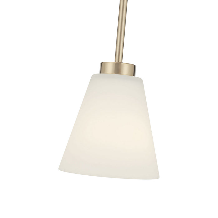 Millennium - 64101WG-MG - One Light Mini Pendant - Strayhan - Modern Gold