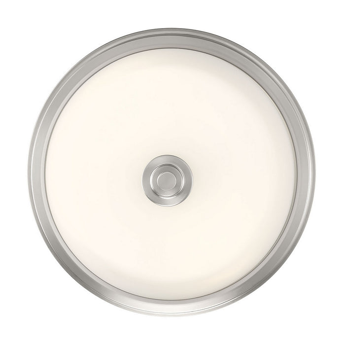 Millennium - 64102WG-BN - Two Light Flush Mount - Strayhan - Brushed Nickel