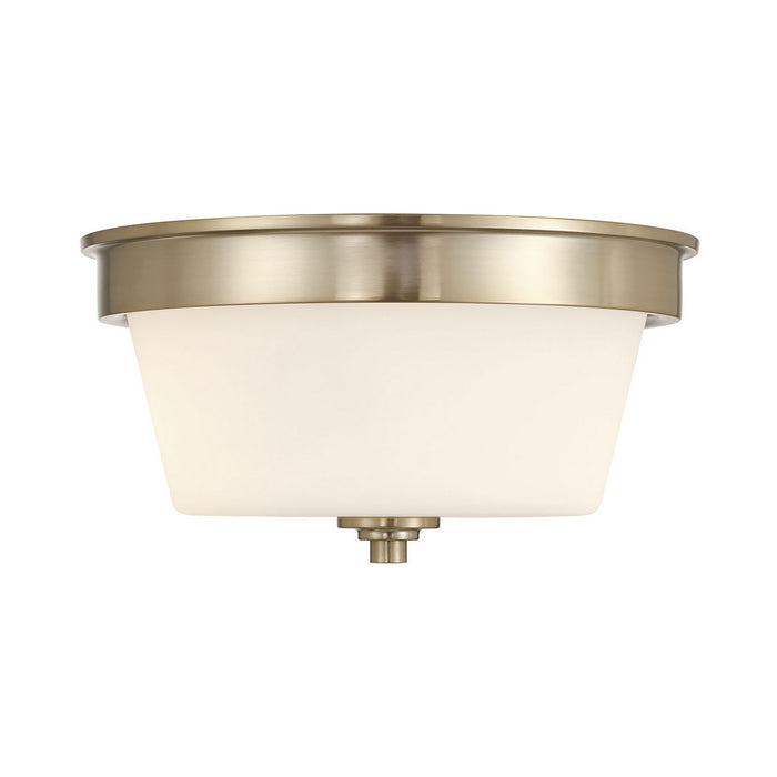 Millennium - 64102WG-MG - Two Light Flush Mount - Strayhan - Modern Gold