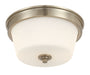 Millennium - 64102WG-MG - Two Light Flush Mount - Strayhan - Modern Gold