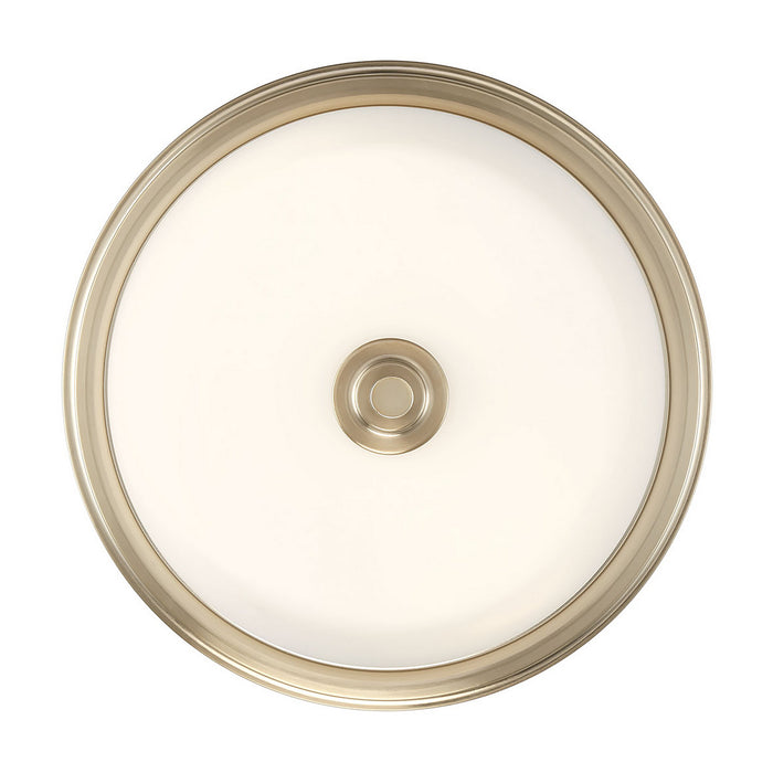 Millennium - 64102WG-MG - Two Light Flush Mount - Strayhan - Modern Gold