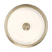 Millennium - 64102WG-MG - Two Light Flush Mount - Strayhan - Modern Gold
