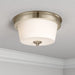 Millennium - 64102WG-MG - Two Light Flush Mount - Strayhan - Modern Gold