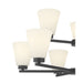Millennium - 64109WG-MB - Nine Light Chandelier - Strayhan - Matte Black