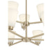 Millennium - 64109WG-MG - Nine Light Chandelier - Strayhan - Modern Gold