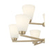 Millennium - 64109WG-MG - Nine Light Chandelier - Strayhan - Modern Gold