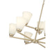 Millennium - 64109WG-MG - Nine Light Chandelier - Strayhan - Modern Gold