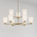 Millennium - 64109WG-MG - Nine Light Chandelier - Strayhan - Modern Gold