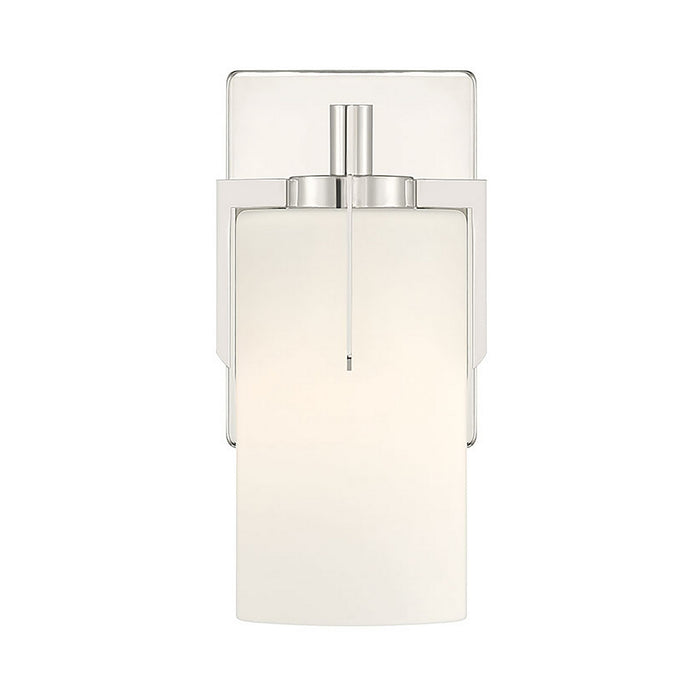 Millennium - 65001-PN - One Light Wall Sconce - Froselle - Polished Nickel