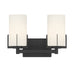 Millennium - 65002-MB - Two Light Vanity - Froselle - Matte Black
