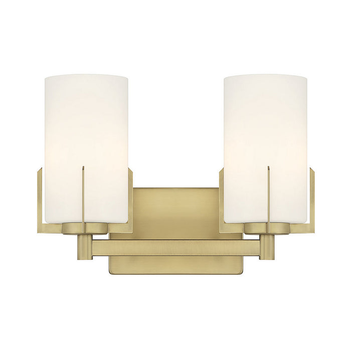 Millennium - 65002-VB - Two Light Vanity - Froselle - Vintage Brass