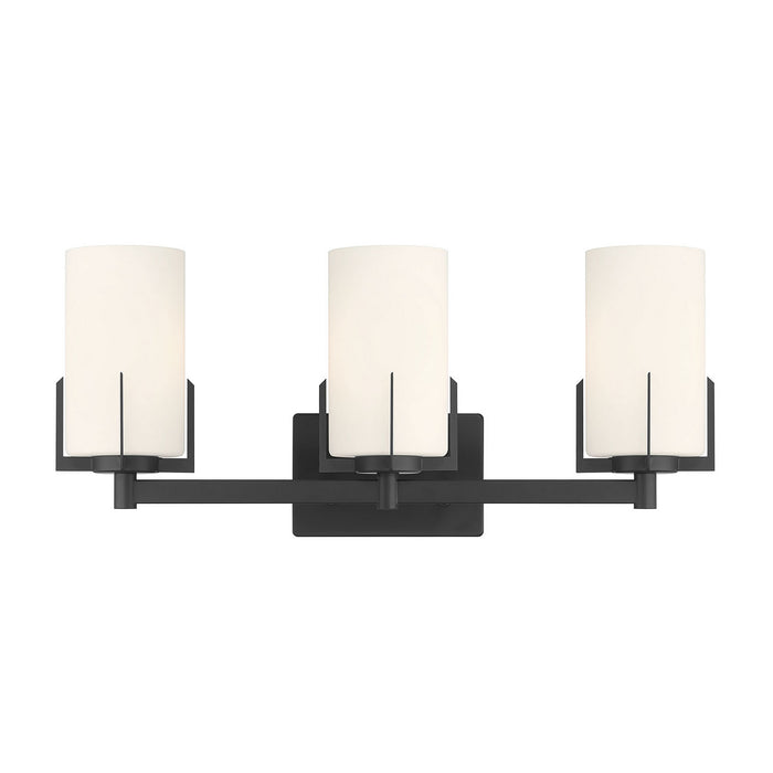 Millennium - 65003-MB - Three Light Vanity - Froselle - Matte Black