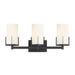 Millennium - 65003-MB - Three Light Vanity - Froselle - Matte Black